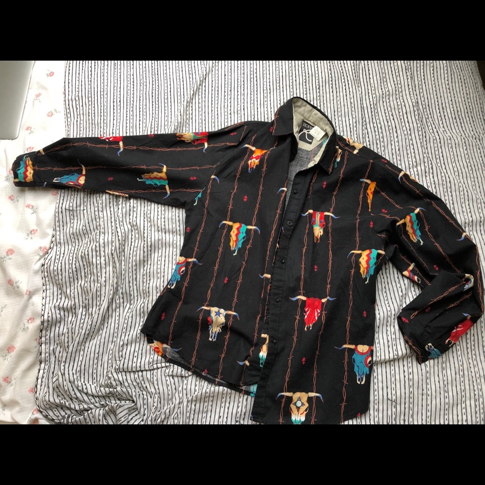 Vintage cowboy shirt